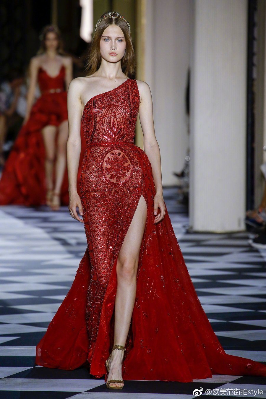  Zuhair Murad 高定红