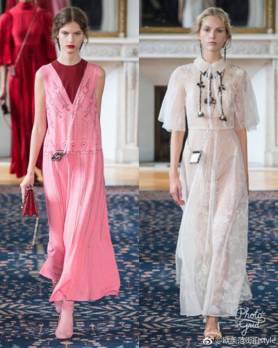 Valentino 2017巴黎春夏高级定制