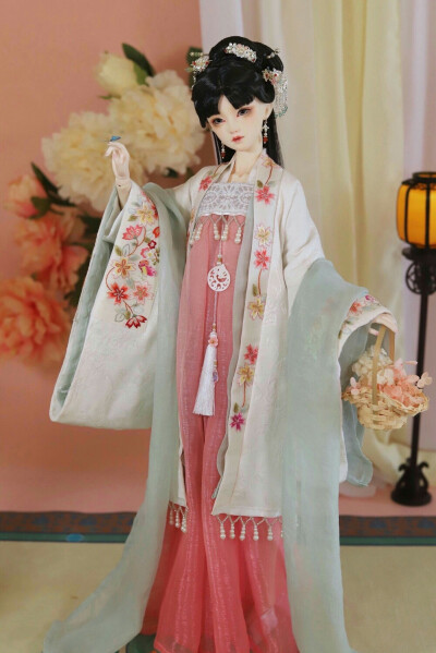 古风美人 SD娃娃 BJD 玩具 人偶 壁纸 萌物