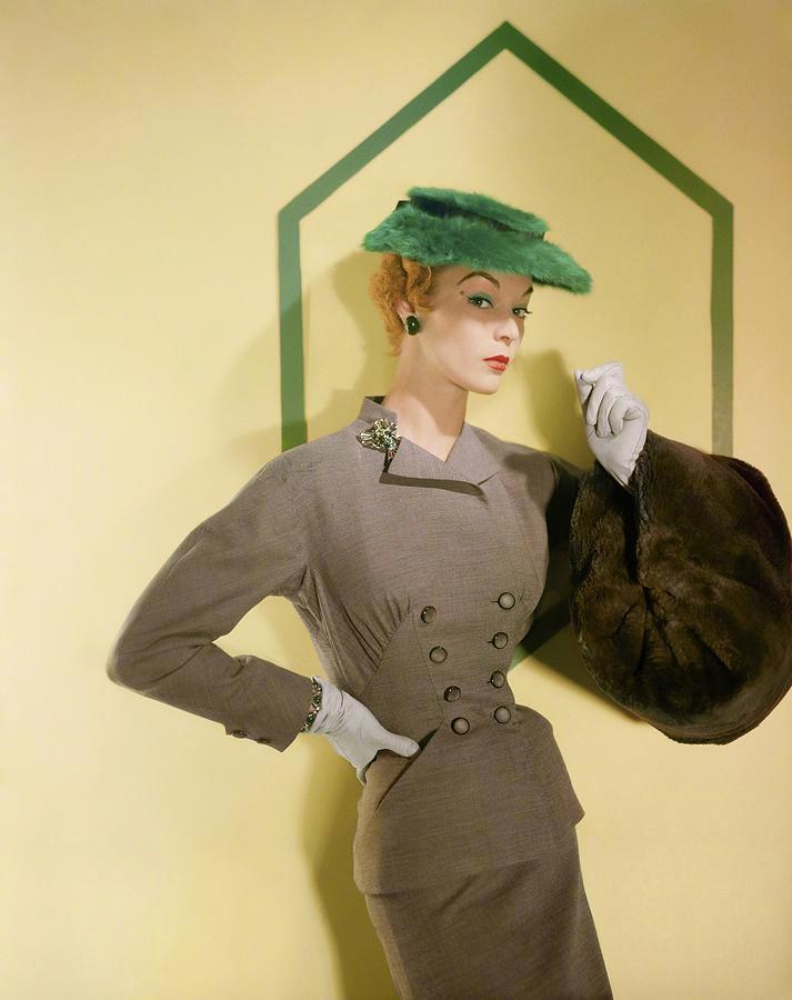 50年代超模Jean Patchett，优雅已是她的本能