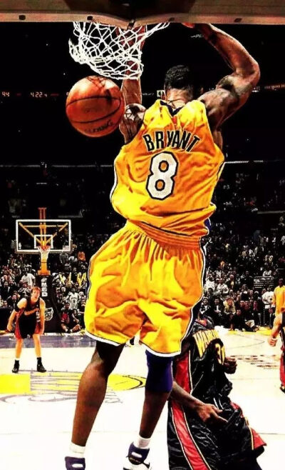 Kobe，hope there is basketball in heaven