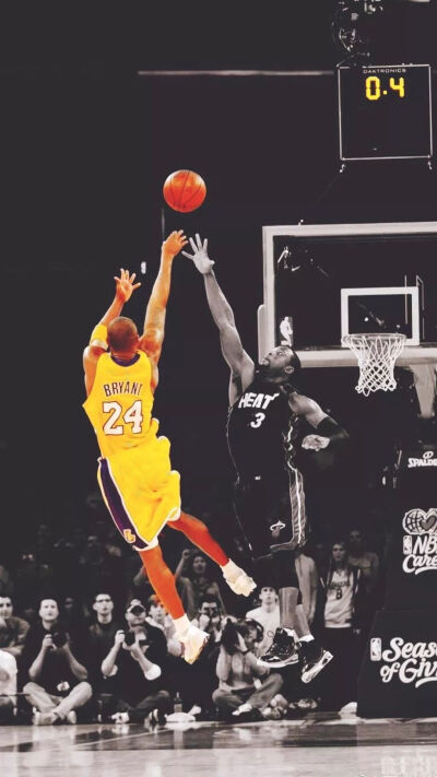 Kobe，hope there is basketball in heaven