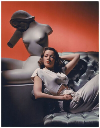 好莱坞美女吉恩·蒂尔尼（Gene Tierney），1944年 