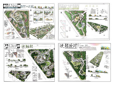 2019年度尚蘇坊风景园林快题班学员优秀作品展示