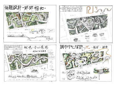 2019年度尚蘇坊风景园林快题班学员优秀作品展示