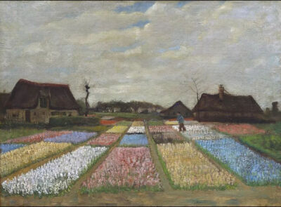 梵·高《Flower Beds in Holland》