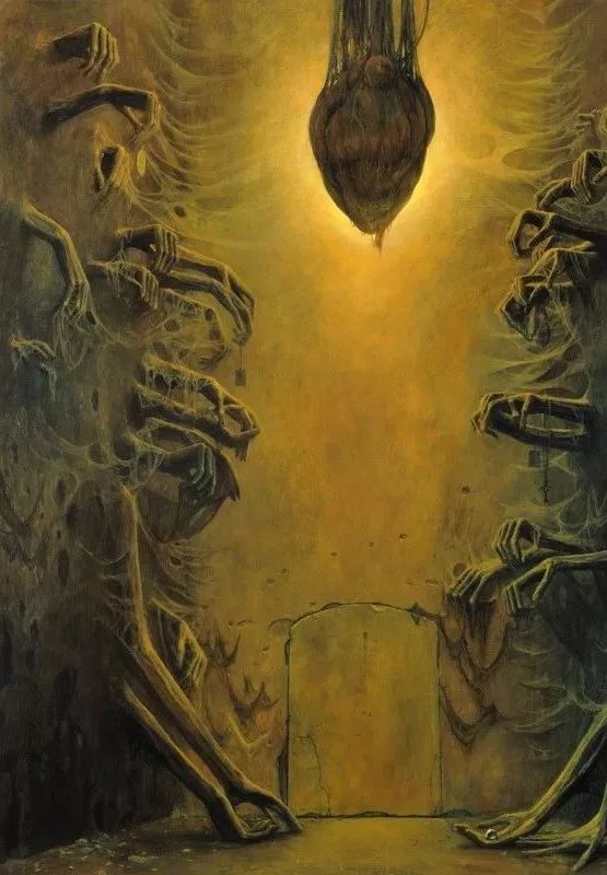 Zdzislaw Beksiński《Untitled》