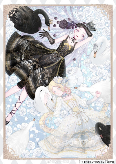 --@Devil-依旧--
゜❅。゜。
— 十里丹青 —
天鹅湖
゜❅。゜。
