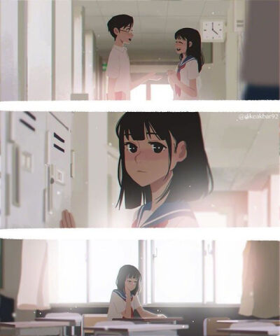 --dikeakbar92--
开学了，就可以见到喜欢的人啦 ​​​