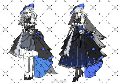 来自微博
画师见水印
人设 立绘 lolita 可爱 软妹 萌 设计 衣服 服装设计 桃子 兔子 礼服