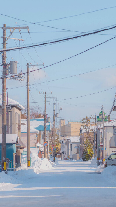 冬日的北海道
摄影师：渲染一个嘉