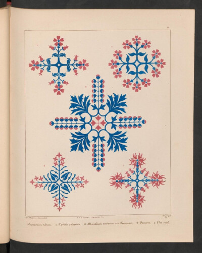 《Floriated ornament 》( 花卉装饰图案）是Augustus Welby Pugin（19世纪英格兰建筑设计师）关于建筑装饰的著作。内容为哥特式风格的装饰图案，此书共包含31种风格的图案，在对随后很长一段时间内工艺美术艺术家产…