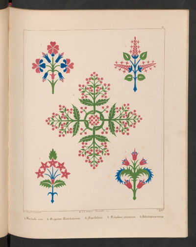 《Floriated ornament》（花卉装饰图案）是Augustus Welby Pugin（19世纪英格兰建筑设计师）关于建筑装饰的著作。内容为哥特式风格的装饰图案，此书共包含31种风格的图案，在对随后很长一段时间内工艺美术艺术家产生…