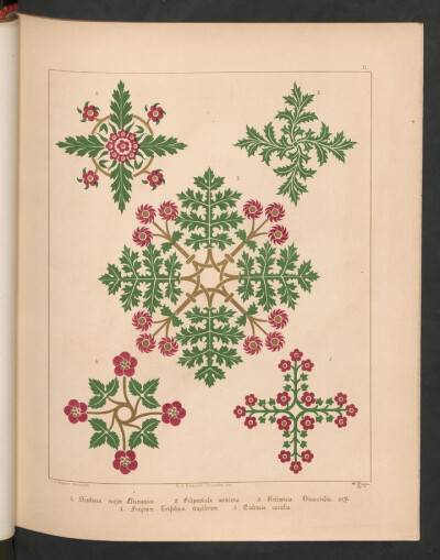 《Floriated ornament》（花卉装饰图案）是Augustus Welby Pugin（19世纪英格兰建筑设计师）关于建筑装饰的著作。内容为哥特式风格的装饰图案，此书共包含31种风格的图案，在对随后很长一段时间内工艺美术艺术家产生…