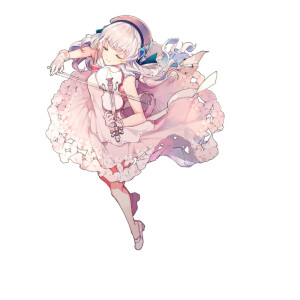 Arcaea游戏内角色立绘      光（fantasia）