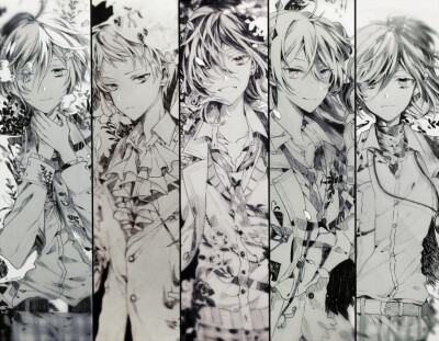 偶像梦幻祭 Knights 月永雷欧 五奇人 Fine UNDEAD Trickstar あんスタlog① 画师：Cacao （p id=11488911）id=62783750