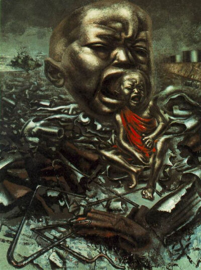 大卫·阿尔法罗·西盖罗斯《Echo Of A Scream》，1937年