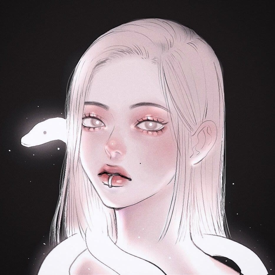 动漫女生头像蛇