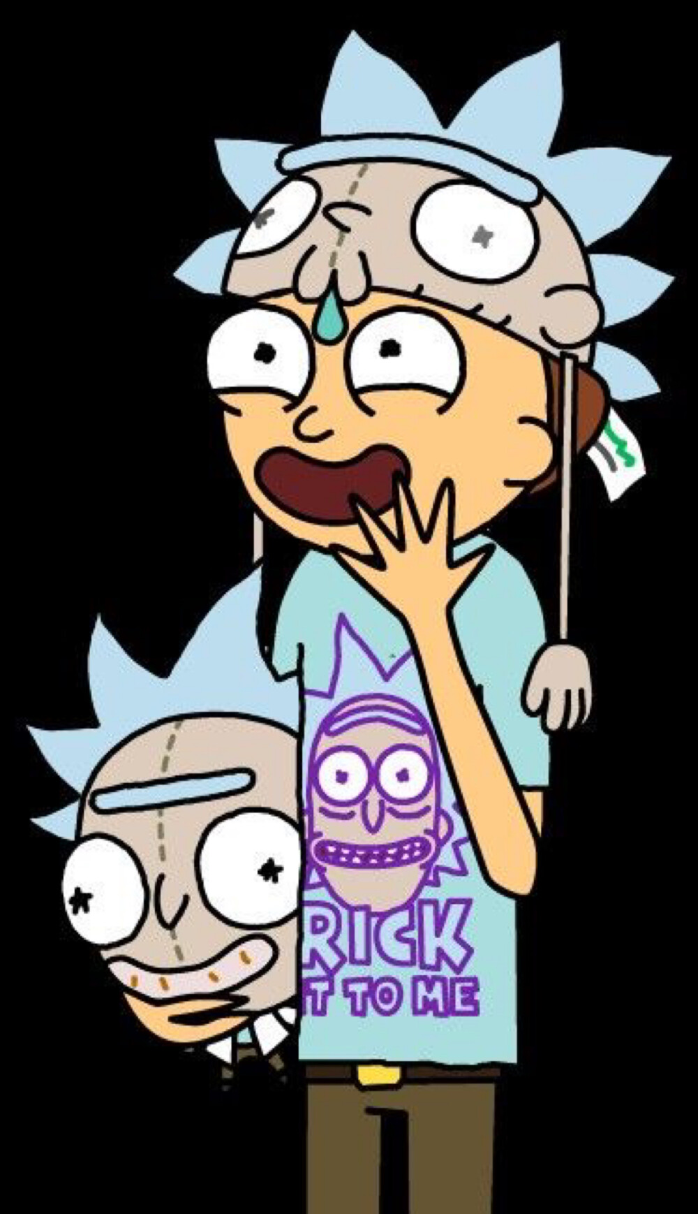 互联网真好浪：D
分享刚收藏的rick and morty