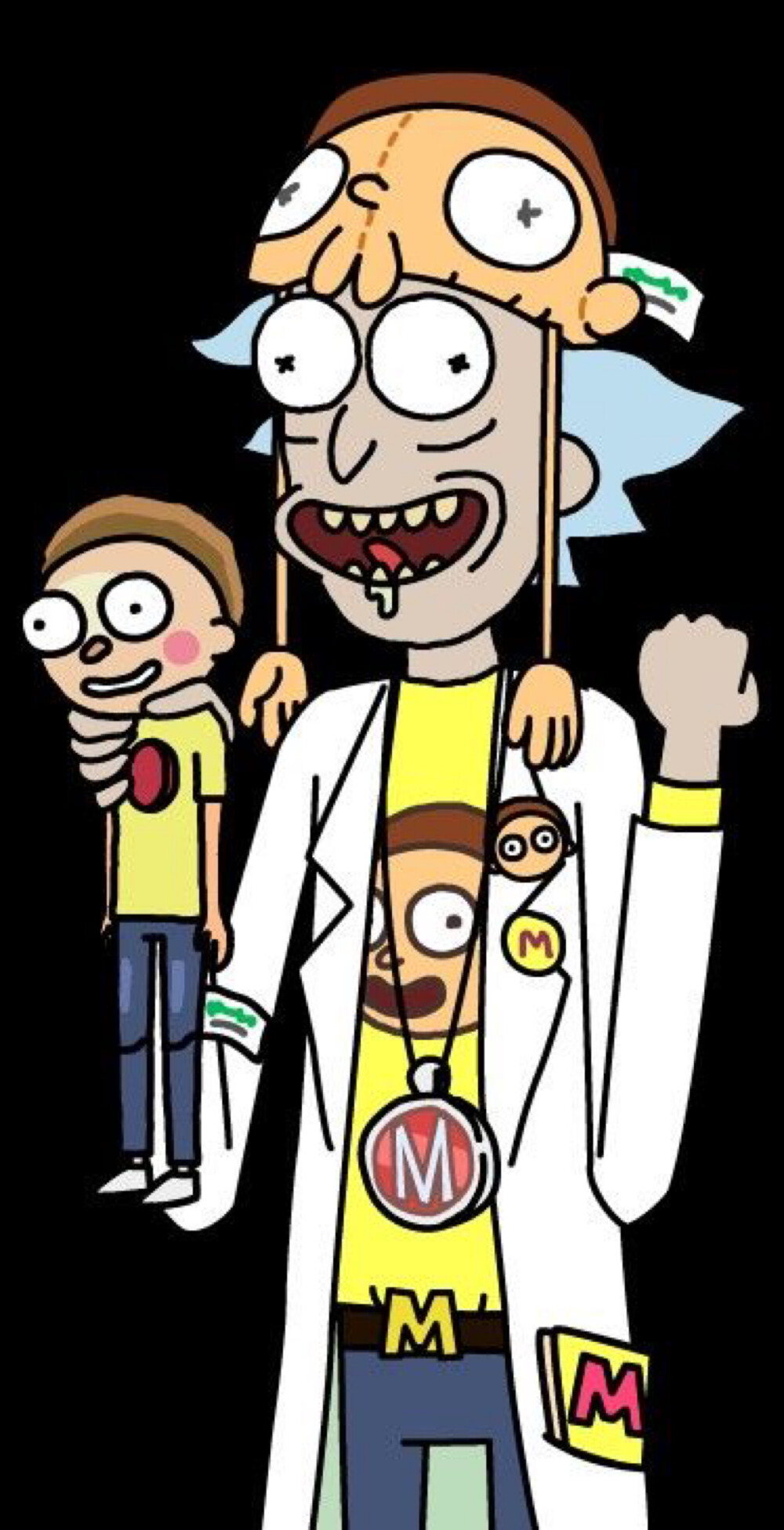 互联网真好浪：D
分享刚收藏的rick and morty