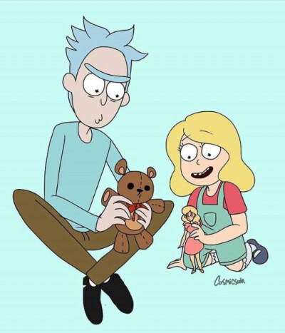 互联网真好浪：D
分享刚收藏的rick and morty