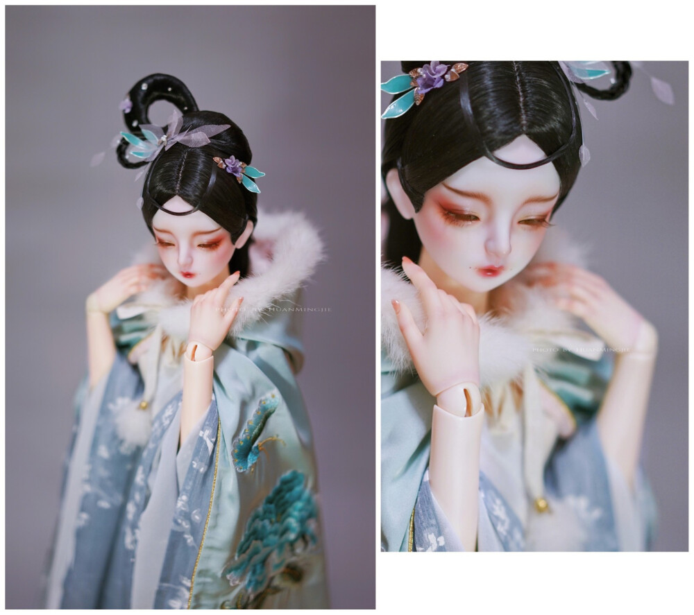 bjd
摄影：欧-皇-幻-冥-介
模特：mio
头毛：明兰@朴实手作生活
袍：@小-蓬-莱
斗篷：@琼芸坊娃品
扇：@春晼晚手工店
眼：@喵呜da时光眼