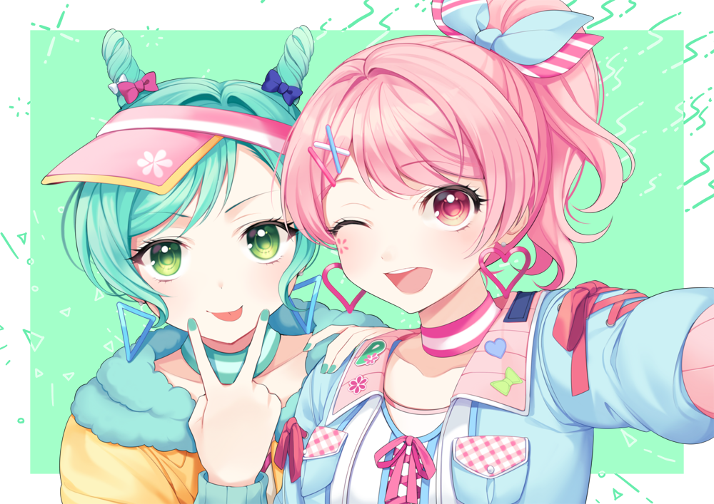 丸山彩#冰川日菜