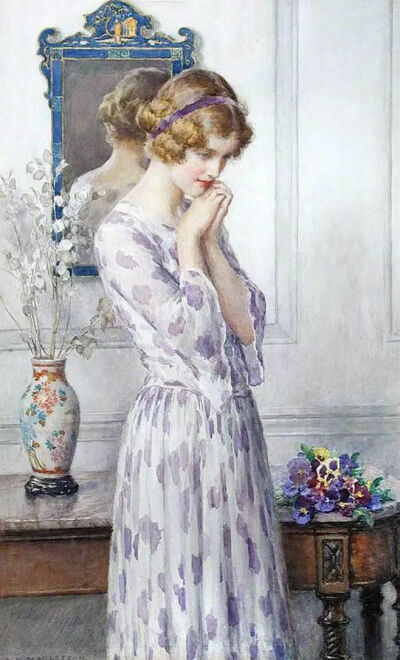 William Henry Margetson《午后的休閑時光》