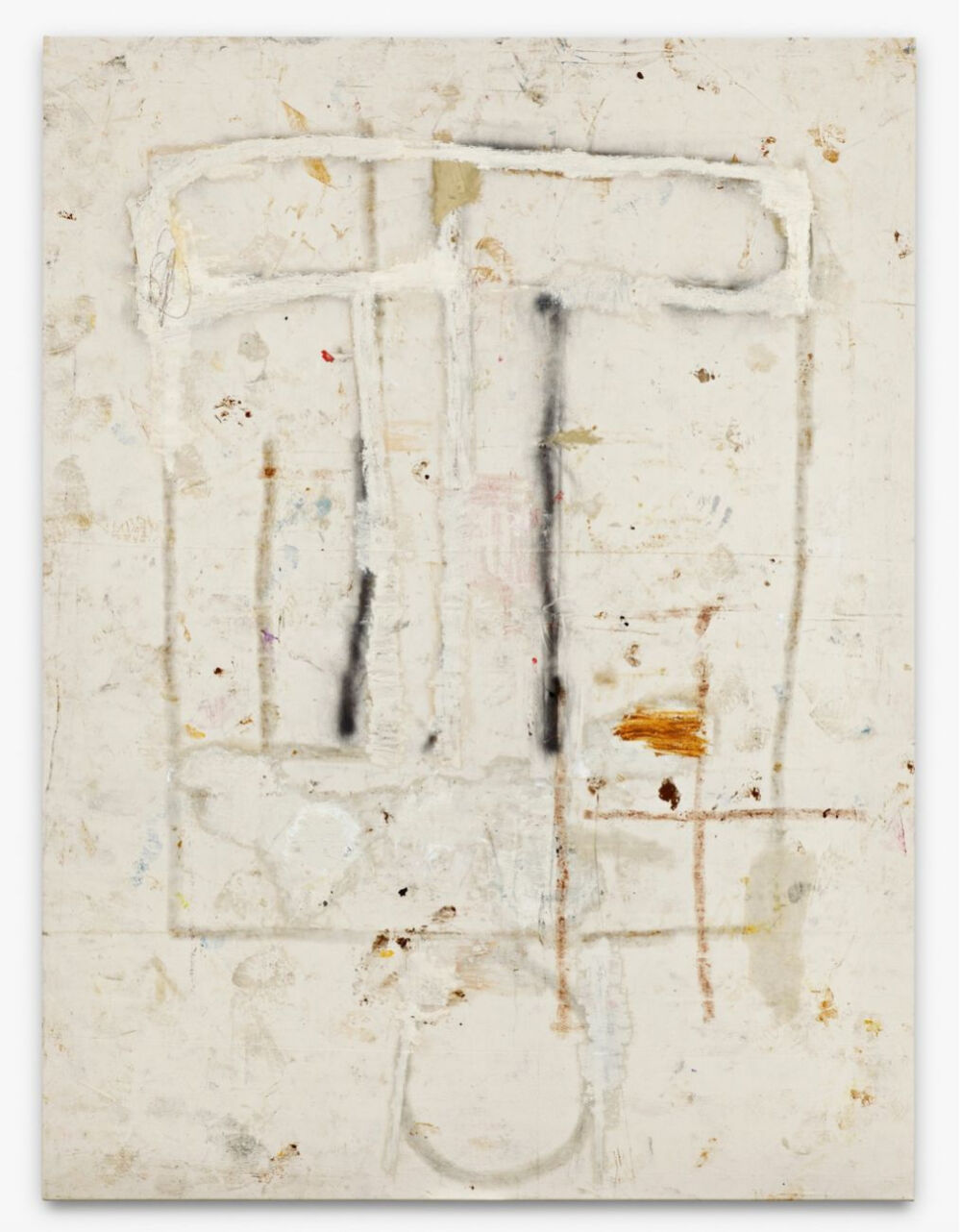 Joe Bradley《Erased Freek》，223.5×167.6cm，2010年
