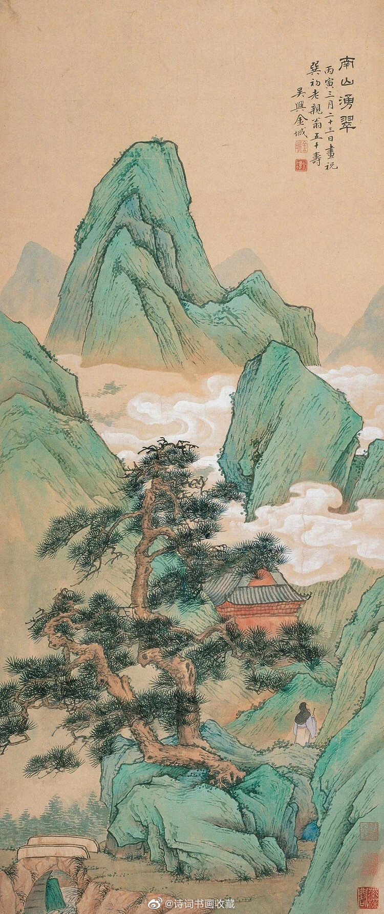 金城（1878～1926）中国近现代画家。字巩北… - 高清图片，堆糖，美图壁纸兴趣社区