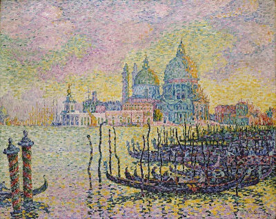 保罗·西涅克《Grand Canal (Venise)》，布面油画，1905年，藏于美国俄亥俄州托雷多博物馆