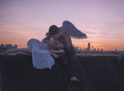 天使 唯美 欧美女头 复古 梦幻 背景图