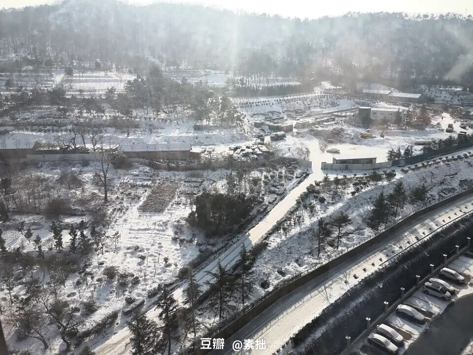 青岛19年的雪