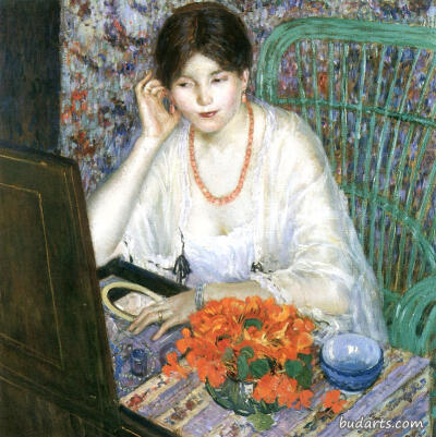 弗雷德里克·卡尔·弗里塞克（Frederick Carl Frieseke）（美国）1874-1939