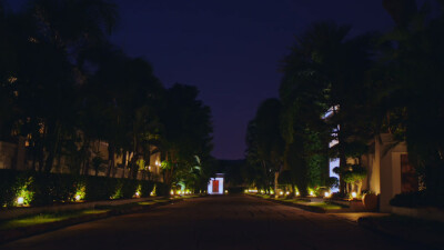 橙光素材
场景：夜晚小路