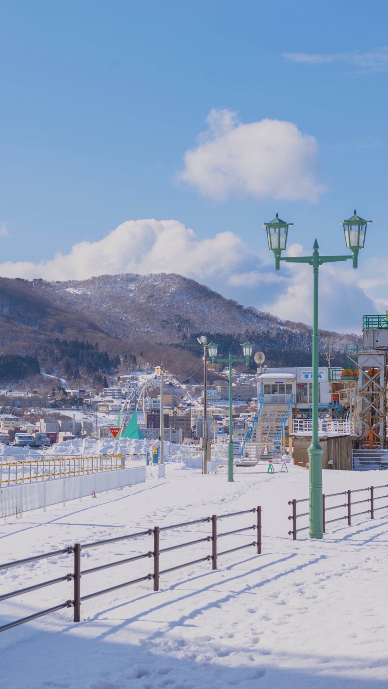 冬日的北海道
摄影师：渲染一个嘉