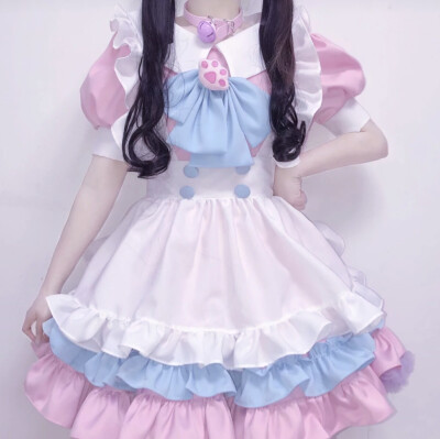 仆服 tao宝：lala.maid仆服店
lolita/软妹/可爱/穿搭