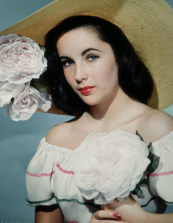  伊丽莎白·泰勒（Elizabeth Taylor，1932年2月27日-2011年3月23日），出生于英国伦敦，美国女演员。[1]1942年，出演首部影视作品《每分钟出生一个孩子》。1943年，与米高梅签约。1961年，凭借电影《青楼艳妓》获得第33届奥斯卡最佳女主角奖。1963年，主演的电影《埃及艳后》上映。1967年，凭借电影《灵欲春宵》获第39届奥斯卡最佳女主角奖。1992年，获得奥斯卡赫肖尔特人道主义奖。2005年，获得英国影视艺术学院颁发的终身成就奖。2011年3月23日，因心脏衰竭去世，享年79岁。
中文名：伊丽莎白·泰勒
外文名：Elizabeth Taylor
星座：双鱼座
身高：157cm
别名：Elizabeth Rosemond Taylor、Liz（莉兹）
出生地：英国伦敦
国籍：美国
出生日期：1932年2月27日
逝世日期：2011年3月23日
代表作品：玉女神驹、灵欲春宵、郎心如铁、巨人传、埃及艳后
职业：影视演员
经纪公司：米高梅电影公司
血型：AB型
毕业院校：洛杉矶高中