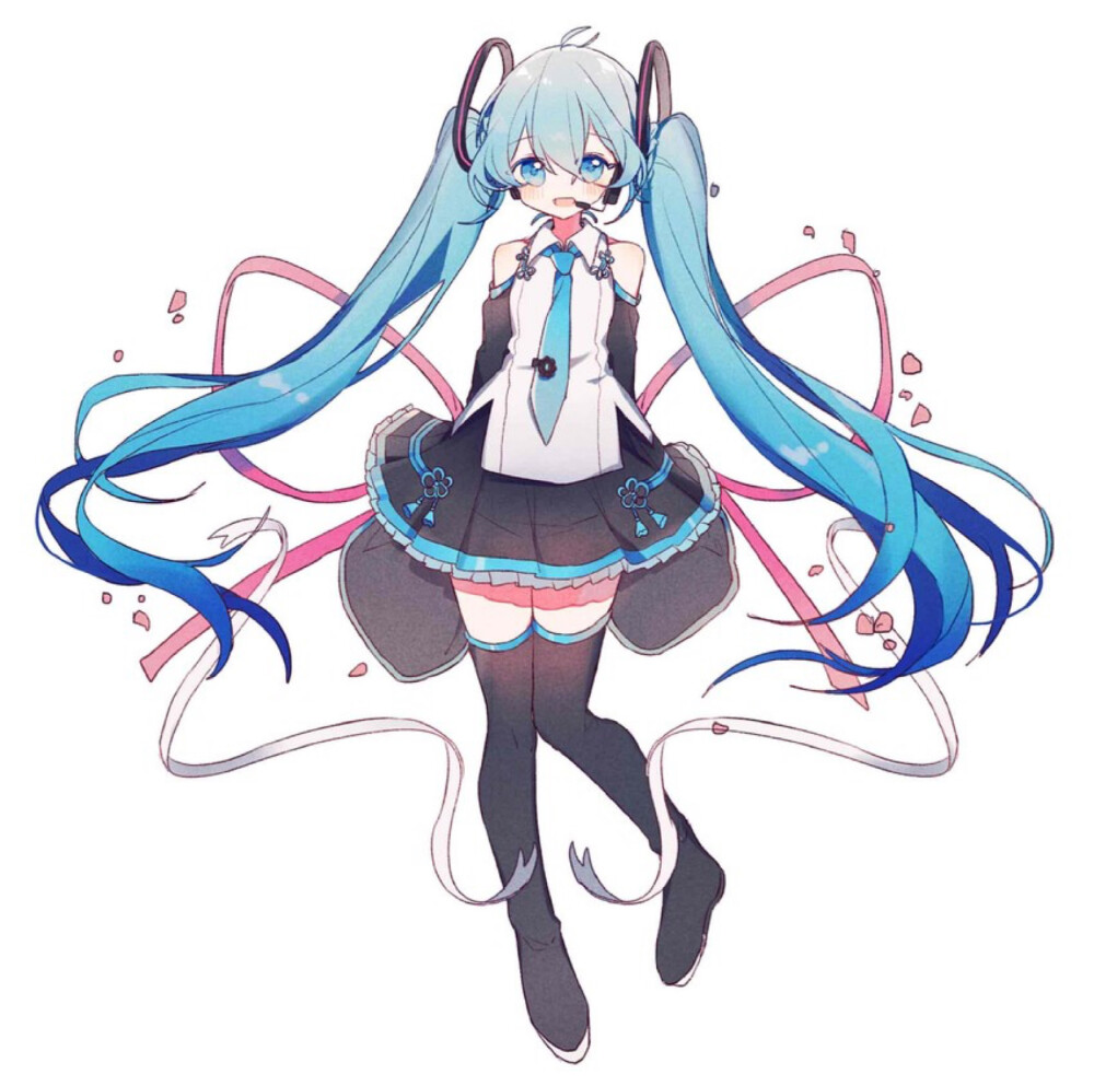 初音未来公式服 全身图片