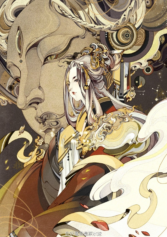 半面妆✧( ु•⌄• )◞◟( •⌄• ू )✧