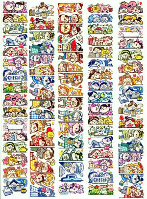 手帐素材可以打印