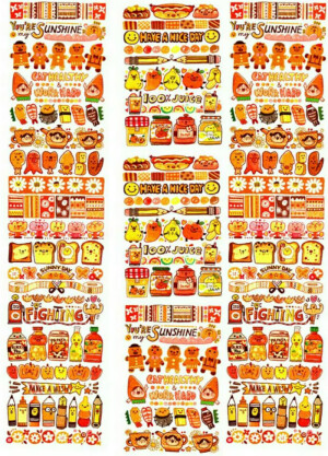 手帐素材可以打印