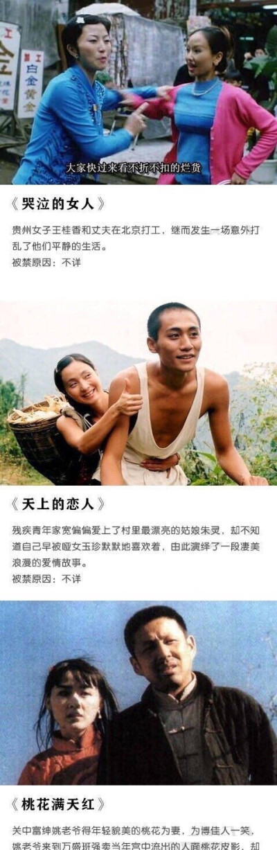 那些年被禁过的国产电影，虽不曾在院线上映，但也是值得一看的，你看过几部