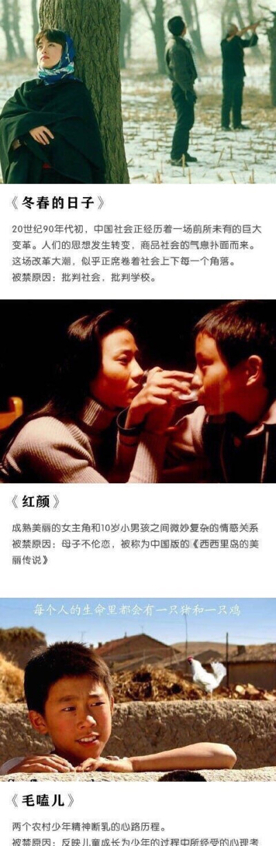 那些年被禁过的国产电影，虽不曾在院线上映，但也是值得一看的，你看过几部