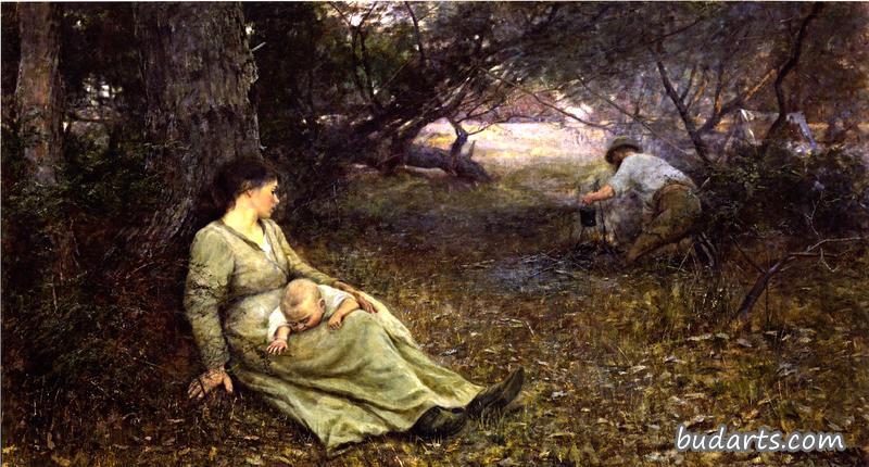 Frederick McCubbin（澳大利亚）1855-1917