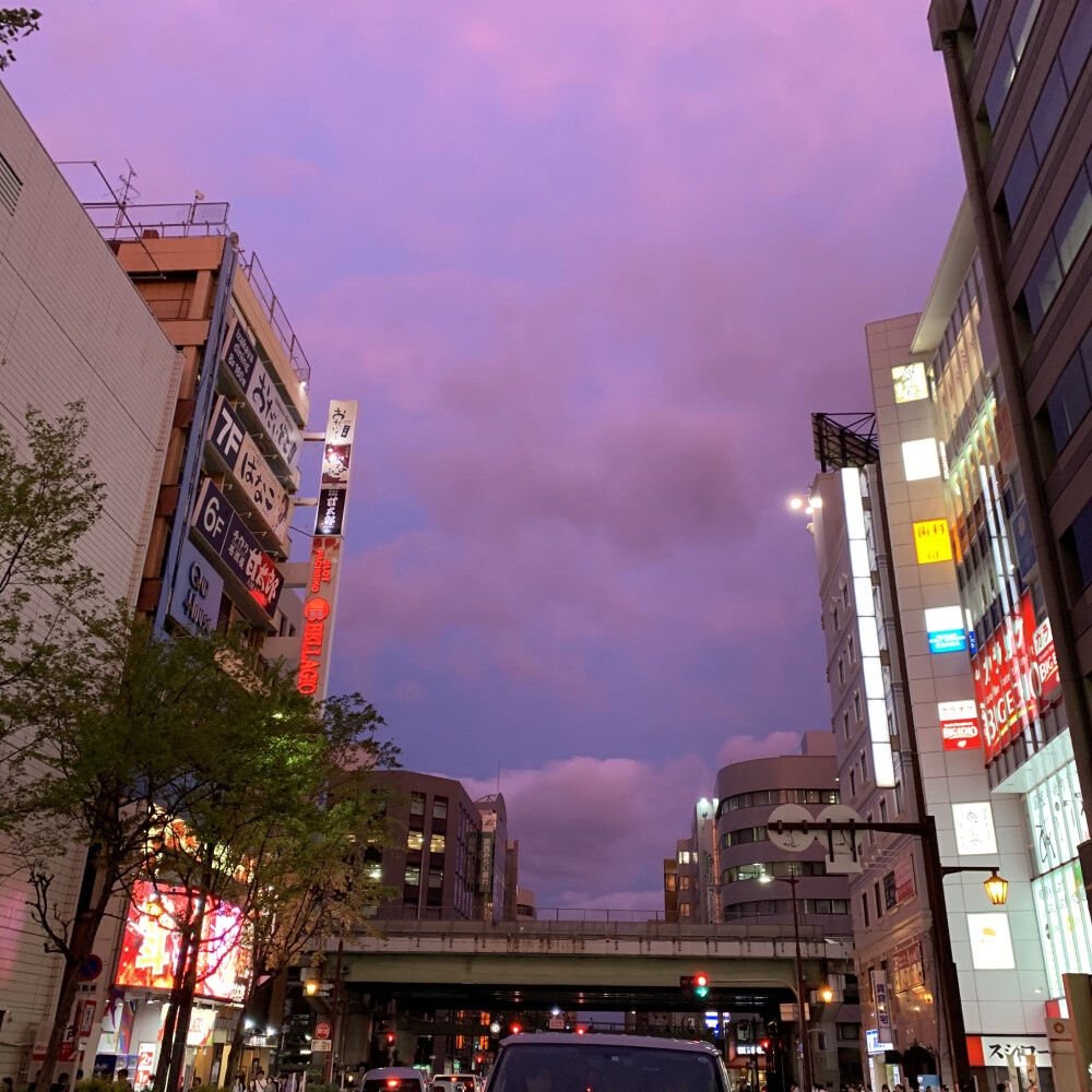 台风来临前的日本