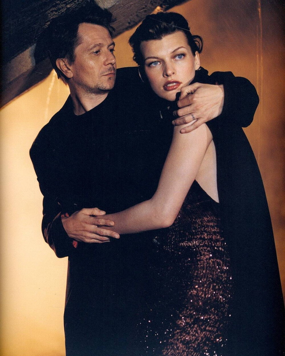 Gary Oldman&Milla Jovovich