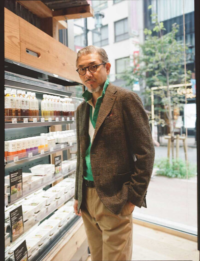 英国品牌Drake’s 2019秋冬的其中一组Lookbook, Akira Sorimachi in Tokyo.
“男人应该有品味，但是不应该赶时髦”，这是品牌创始人Michael Drake接受采访时说过的一句话。 ​​​