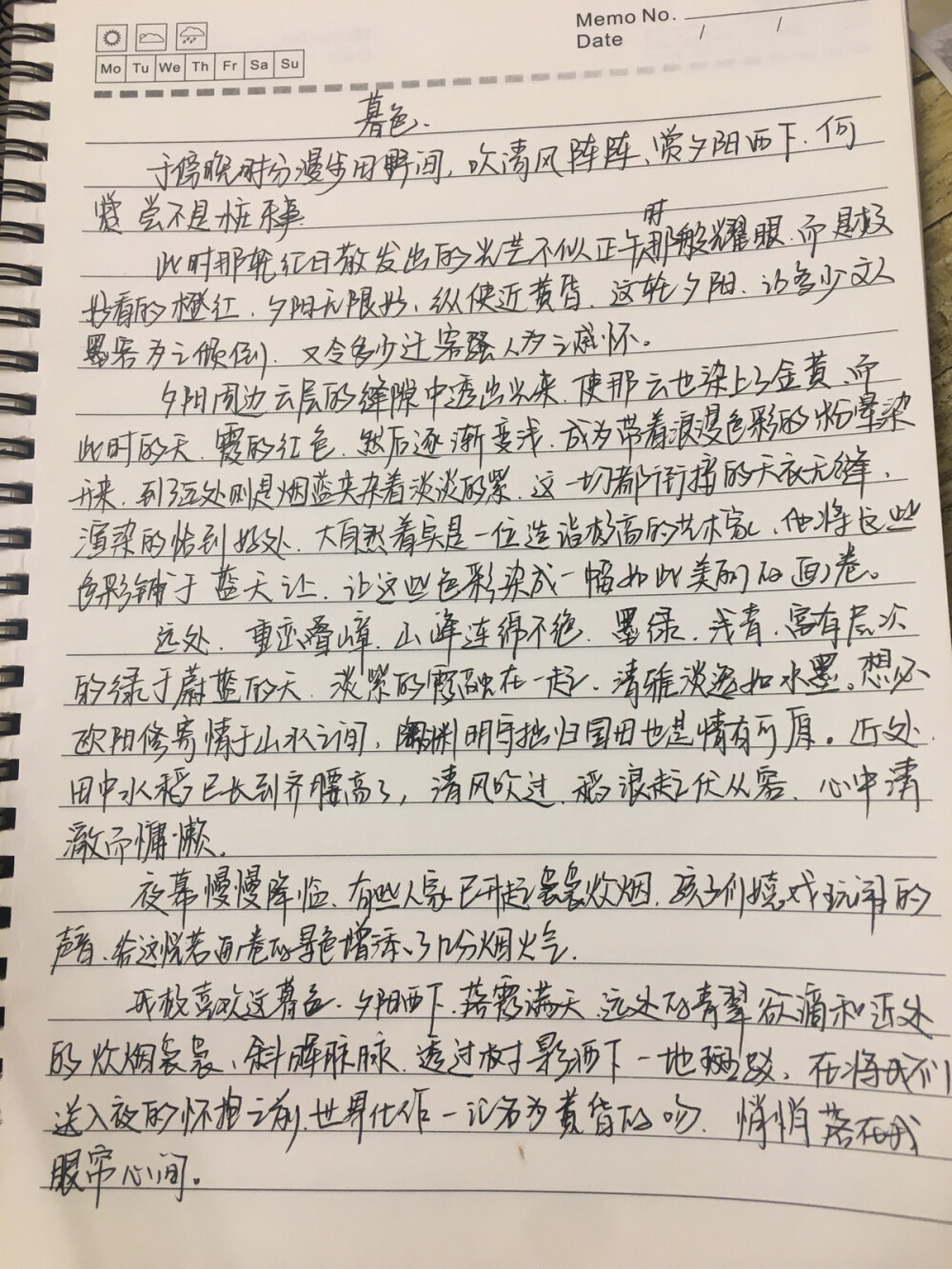 做一个有文化的语文老师，手写第六天。