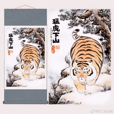 不二马大叔 的萌虎系列 有点可爱的大猫